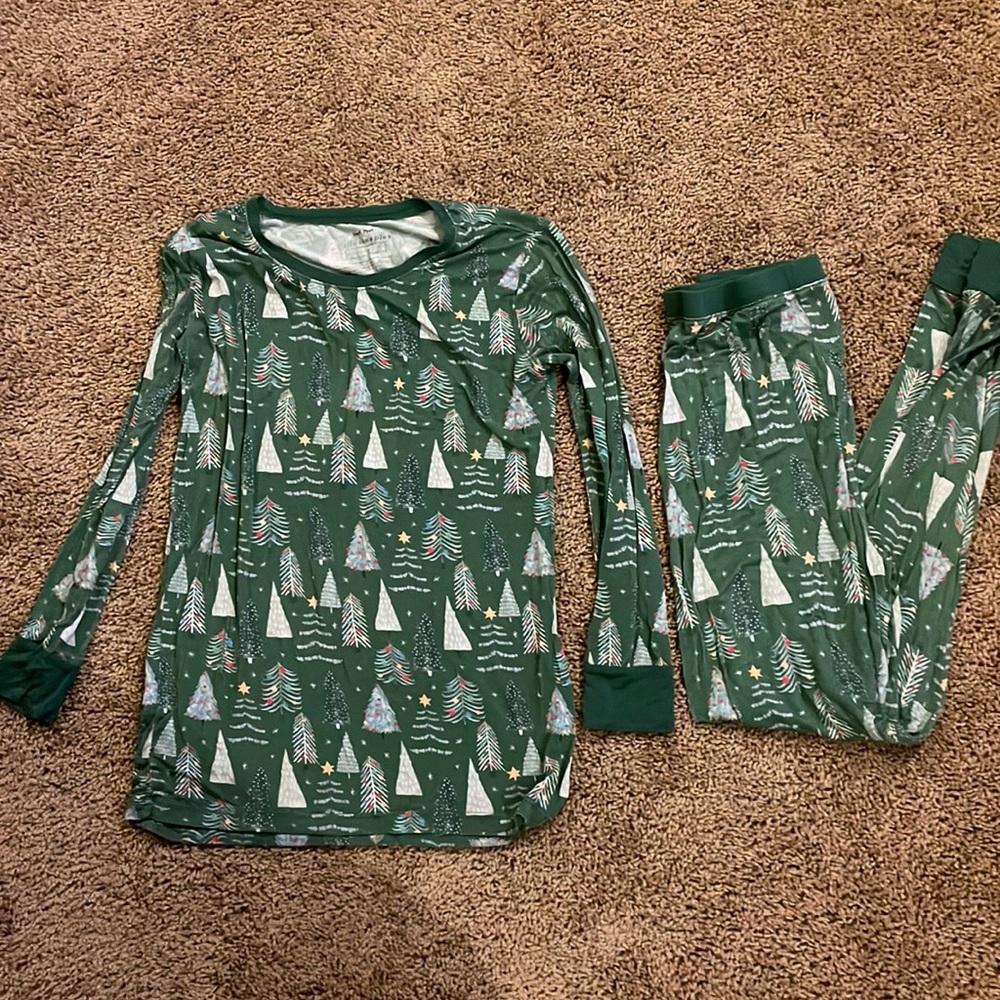 Little Sleepies - Size 16 - Christmas Trees